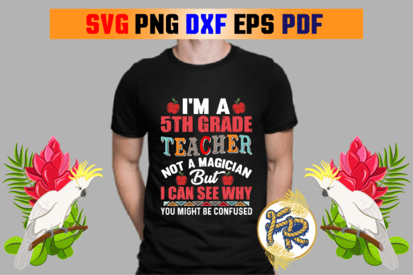 5th Grade Teacher: A Designer's Take on School Spirit Embroidery