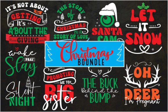Review: Christmas Mega Bundle T Shirt Design