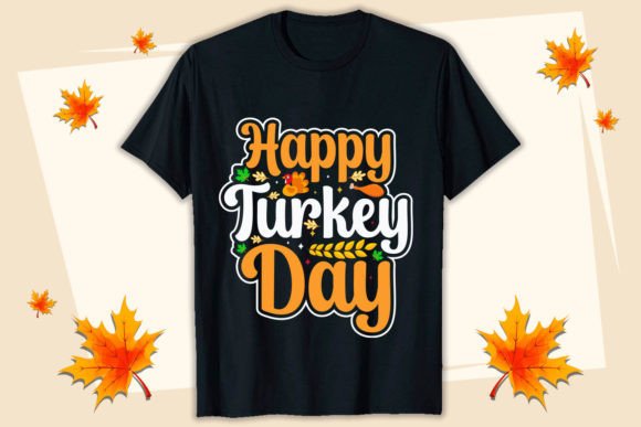 Review: Happy Turkey Day Thanksgiving T-shirt Design