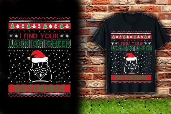 Review: I-FIND-YOUR-LACK-of-CHEER-DISTURBING-TSH Design