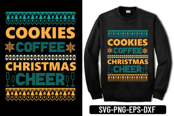 Review: Ugly Sweater - Cookies Coffee Christmas C